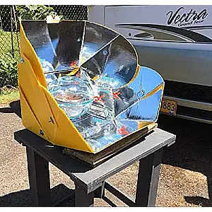 All Season Solar Cooker Camper
